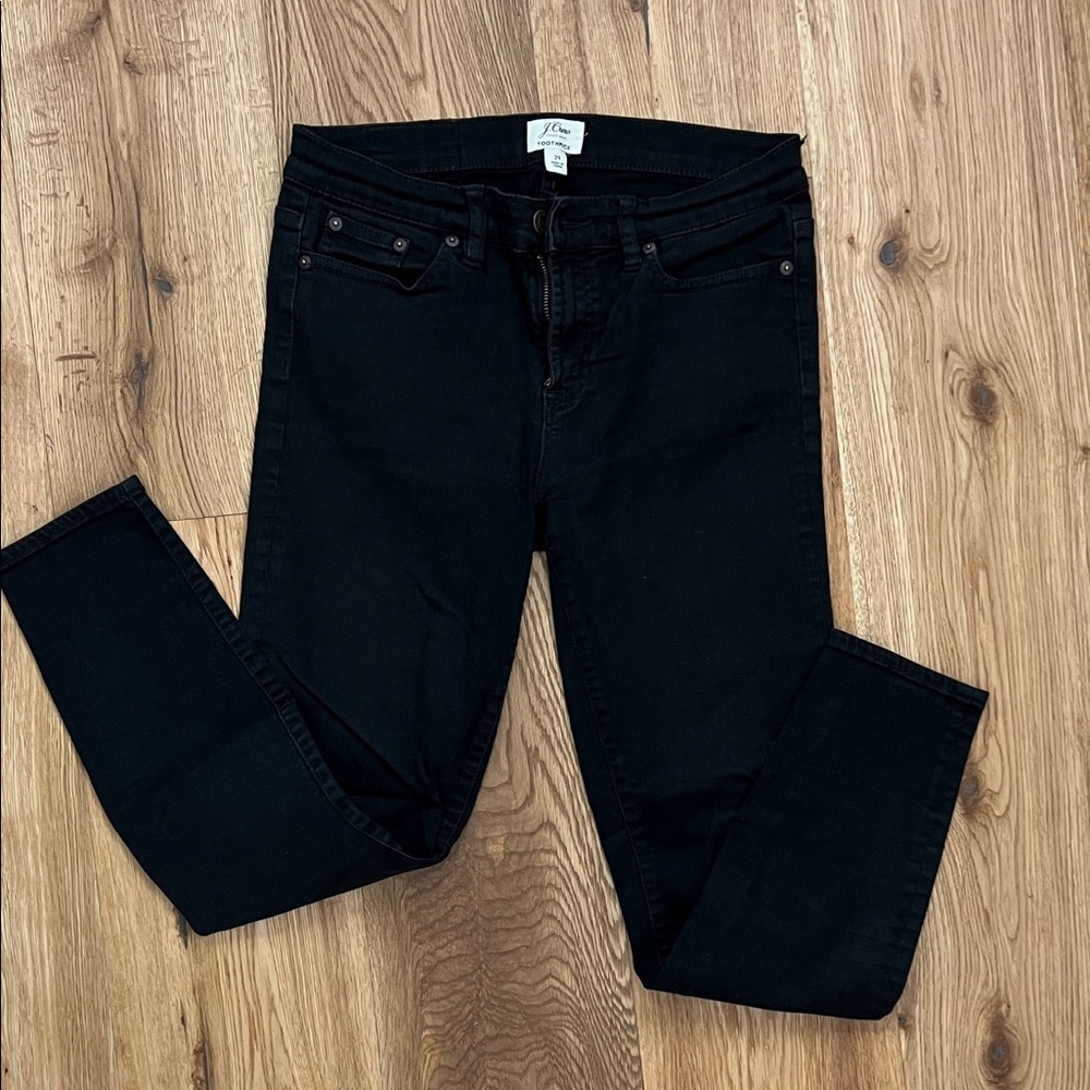 J. Crew Women's Black Skinny Jeans